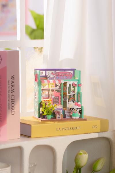 DIY MINIATURE HOUSE: HELLO KITTY BOOKSTORE