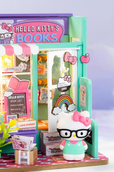 DIY MINIATURE HOUSE: HELLO KITTY BOOKSTORE