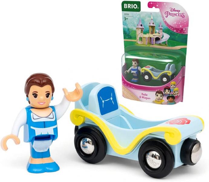 BRIO: DISNEY PRINCESS BELLE & WAGON