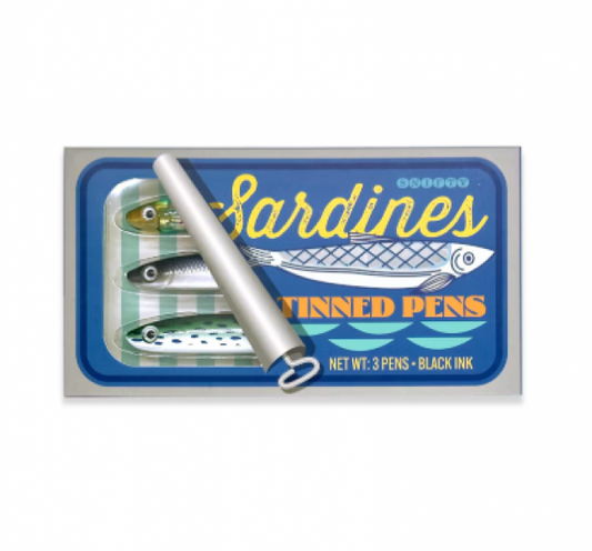 SARDINES TINNED PENS SET OF 3