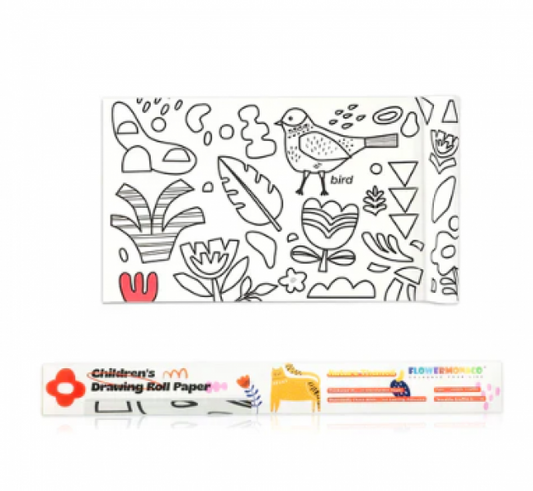 CHILDREN'S DRAWING ROLL PAPER NATURE