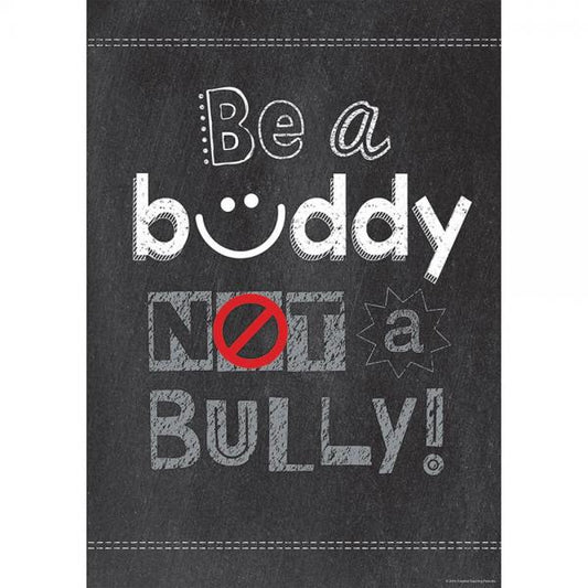 POSTER: BE A BUDDY NOT A BULLY!