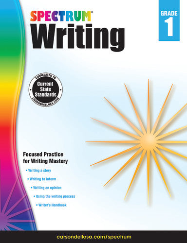 SPECTRUM COMMON CORE WRITING GRADE 1