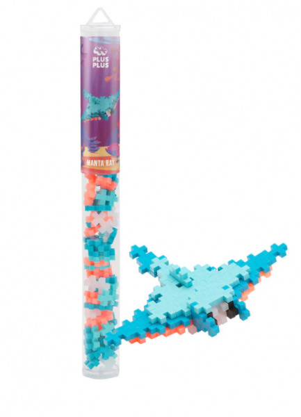 PLUS PLUS TUBE: MANTA RAY