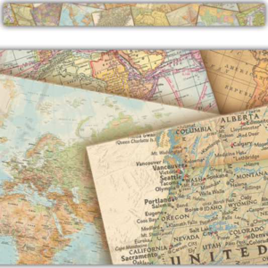 (SALE)BORDER: TRAVEL THE MAP