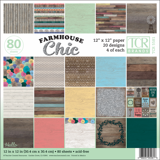 (SALE)PROJECT PAPER: FARMHOUSE CHIC