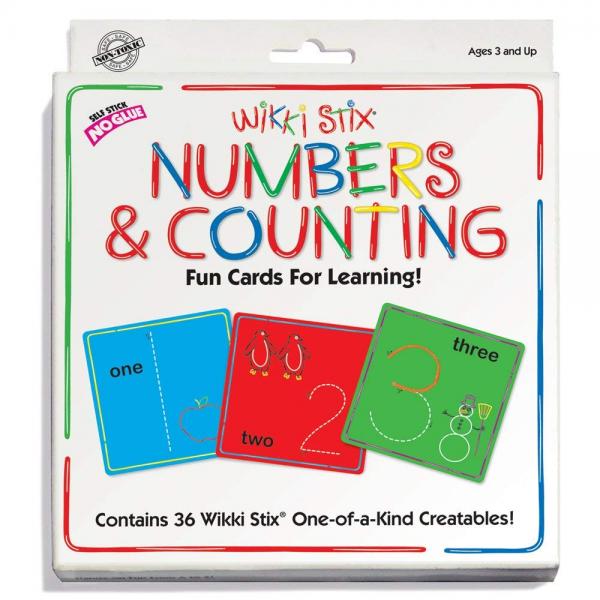 WIKKI STIX NUMBERS AND COUNTING CARDS