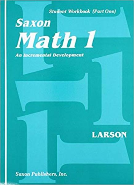 SAXON MATH 1 STUDENT WORKBOOK SET 1ST ED.