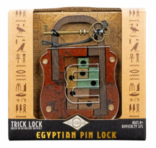 TRUE GENIUS EGYPTIAN PIN LOCK