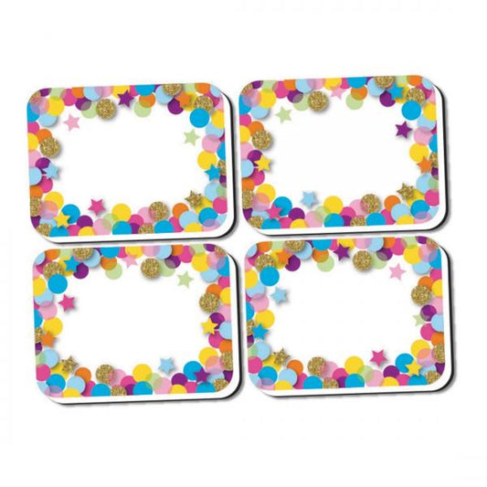 MINI WHITEBOARD ERASERS: CONFETTI NON-MAGNETIC