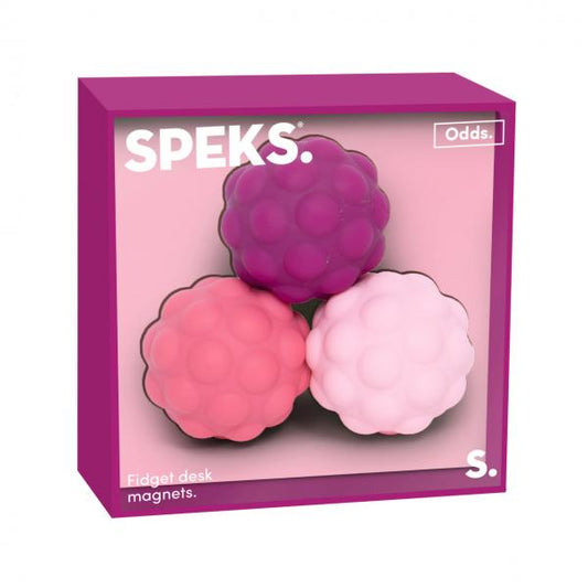 SPEKS ODDS SILICONE MAGNETS PINK