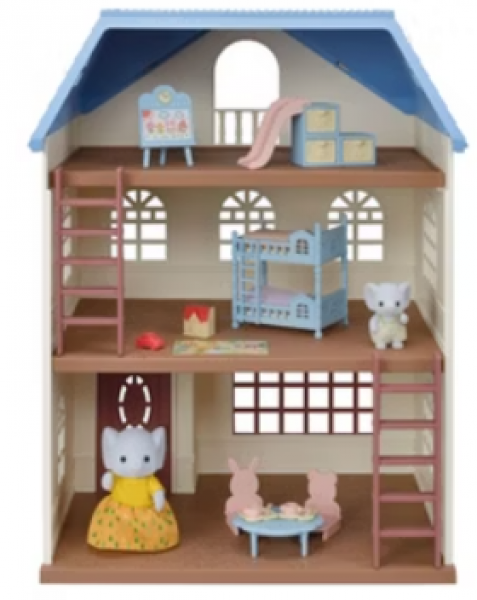 CALICO CRITTERS SKY BLUE TERRACE GIFT SET
