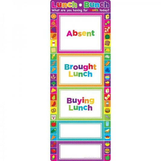 (SALE) (D)SMART POLY CLIP CHART: LUNCH BUNCH