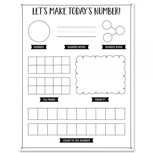 CHART: LET'S MAKE TODAY'S NUMBER!