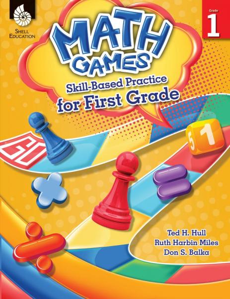 (SALE) MATH GAMES SKILL-BASED PRACTICE FOR FIRST GRADE