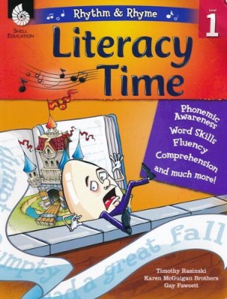 (SALE) RHYTHM & RHYME LITERACY TIME GRADE 1