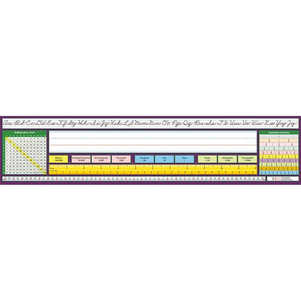 ADHESIVE DESK PLATES: TRADITIONAL CURSIVE