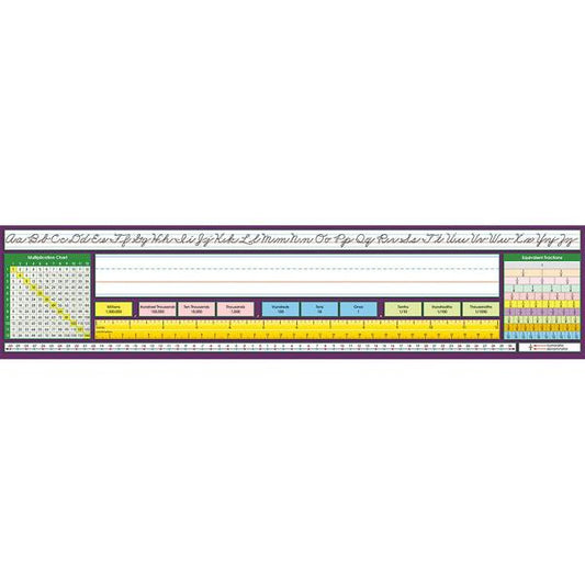 ADHESIVE DESK PLATES: TRADITIONAL CURSIVE
