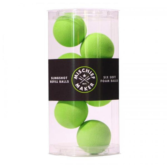 MISCHIEF MAKER REFILL SLINGSHOT BALLS GREEN
