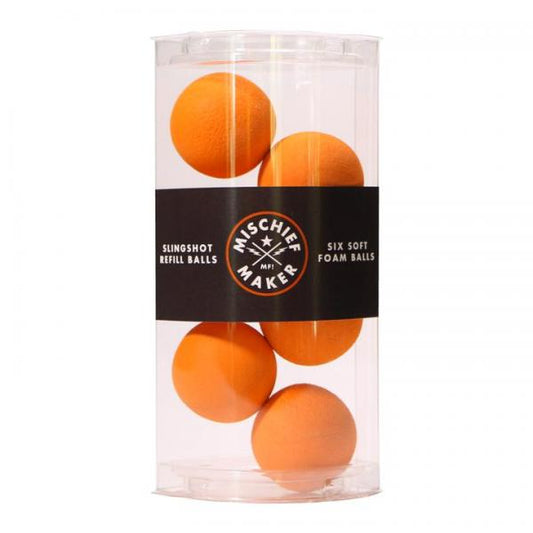 MISCHIEF MAKER REFILL SLINGSHOT BALLS ORANGE