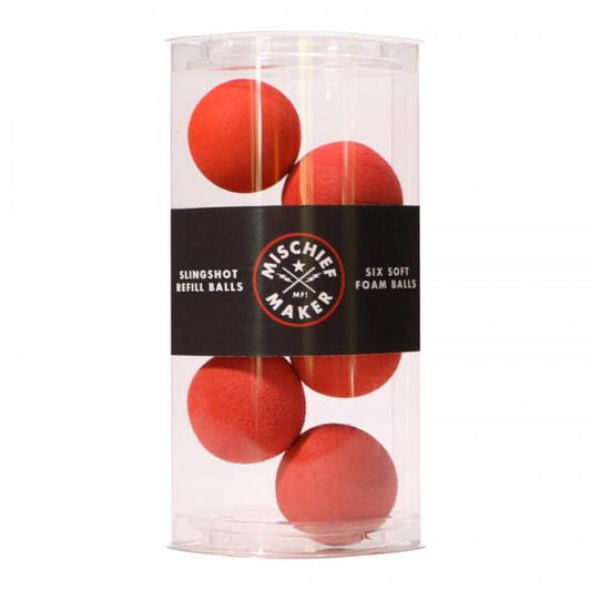 MISCHIEF MAKER REFILL SLINGSHOT BALLS RED