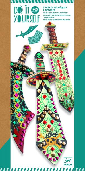 DIY MOSAIC SWORDS