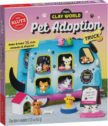 KLUTZ: MINI CLAY WORLD PET ADOPTION TRUCK