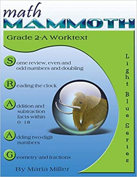 MATH MAMMOTH GRADE 2 WORKTEXT A