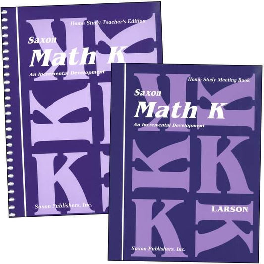 SAXON MATH GR K HOMESCHOOL KIT 1ST EDITION