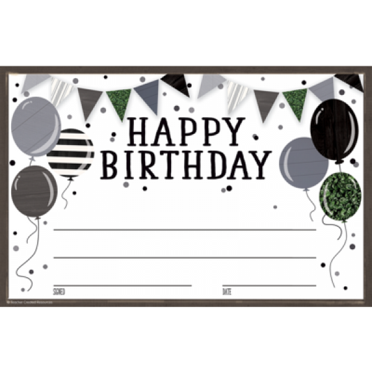 (SALE) (D) AWARDS: HAPPY BIRTHDAY MODERN FARMHOUSE