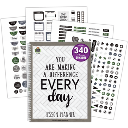 (SALE) (D) LESSON PLANNER MODERN FARMHOUSE
