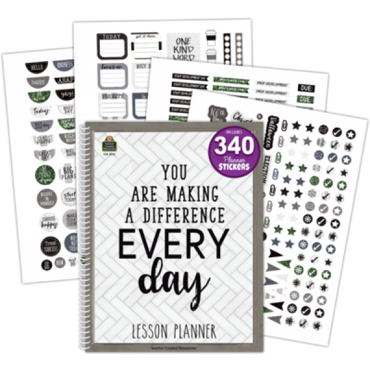 (SALE) (D) LESSON PLANNER MODERN FARMHOUSE
