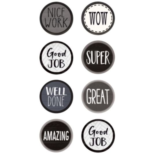 (SALE) (D) MINI STICKERS: MODERN FARMHOUSE