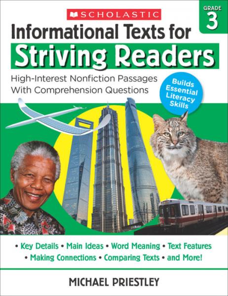 (SALE) INFORMATIONAL TEXT FOR STRIVING READERS GRADE 3