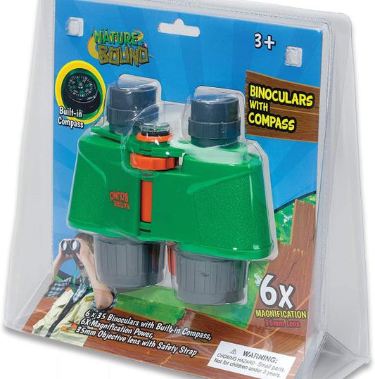 BINOCULARS WITH COMPASS
