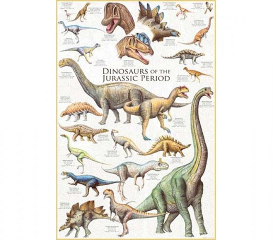 POSTER: #44 - DINOSAURS OF THE JURASSIC PERIOD