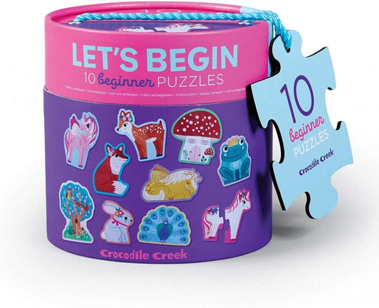 PUZZLE: LET'S BEGIN 10 BEGINNER PUZZLES UNICORN 2 PIECE