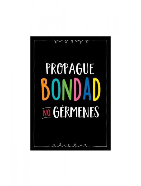 (SALE) POSTER: PROPAGUE BONDAD NO GERMENES