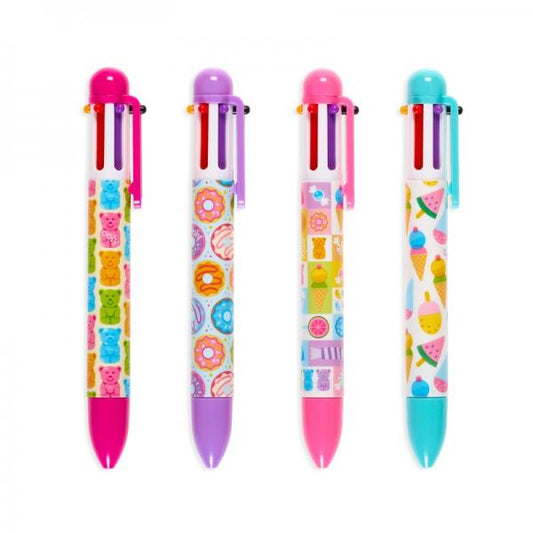 SUGAR JOY 6 COLOR CLICK PEN CANDY