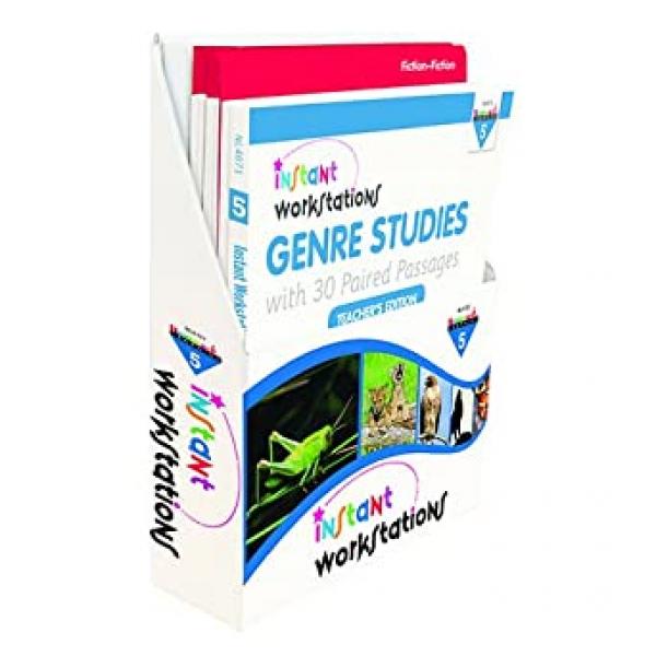 (SALE) INSTANT WORKSTATIONS: GENRE STUDIES WITH 30 PAIRED PASSAGES GRADE 5