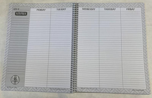 (SALE) (D) LESSON PLANNER MODERN FARMHOUSE