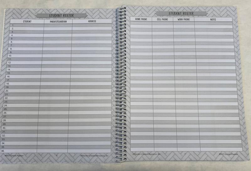 (SALE) (D) LESSON PLANNER MODERN FARMHOUSE