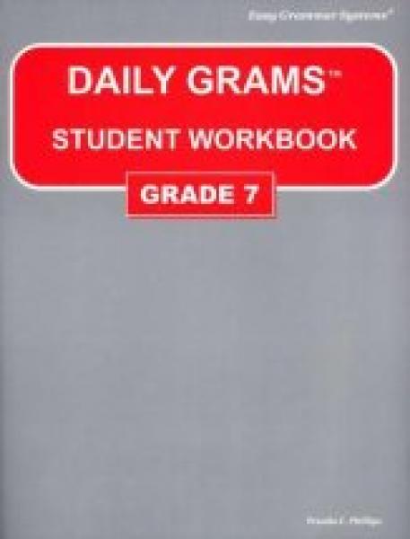 DAILY GRAMS STUDENT WORKBOOK GRADE 7