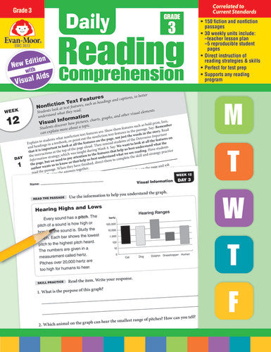 DAILY READING COMPREHENSION: GRADE 3