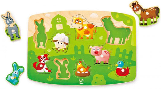 PEG PUZZLE: FARMYARD