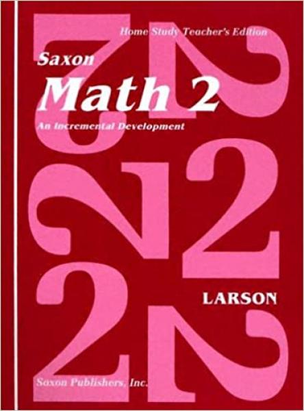 SAXON MATH 2 TEACHER'S GUIDE