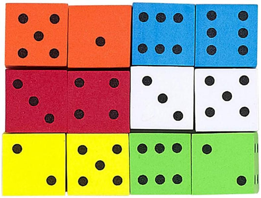 DICE: STANDARD FOAM 16MM