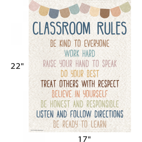 (SALE) CHART: CLASSROOM RULES EVERYONE IS WELCOME