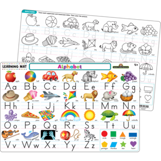 LEARNING MAT ALPHABET