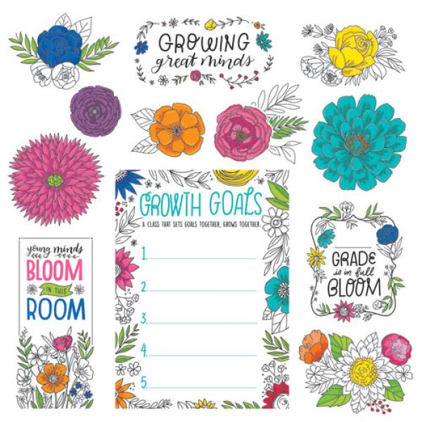 (SALE) BULLETIN BOARD SET: BLOOMING MINDS